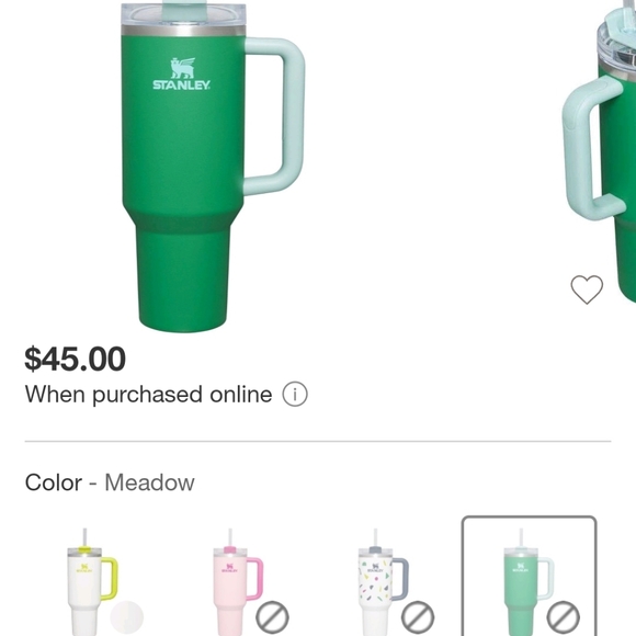 Meadow green 40oz stanley